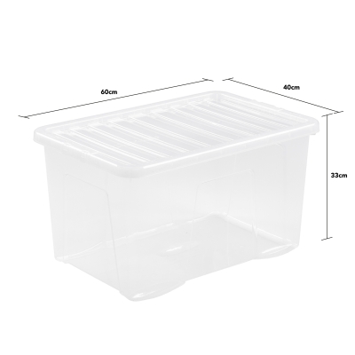 POJEMNIK DO PRZECHOWYWANIA WHAM CRYSTAL 60L