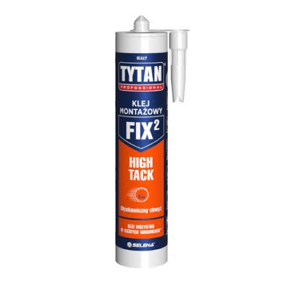 KLEJ MONTAŻOWY FIX2 HIGH TACK BIAŁY 290ML