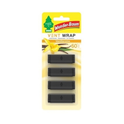 ODŚWIEŻACZ POWIETRZA VENT WRAP VANILIA 4 SZTUKI