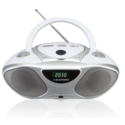 PRZENOŚNY RADIOODTWARZACZ CD/MP3/USB BB14WH