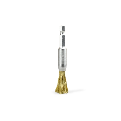 SZCZOTKA PĘDZELKOWA Z BITEM 1/4 LINKA FI10MM