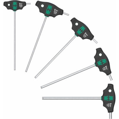 ZESTAW WKRĘTAKÓW PROFIL HEX PLUS W 454/5 HF SHK SET 1, 5CZ.