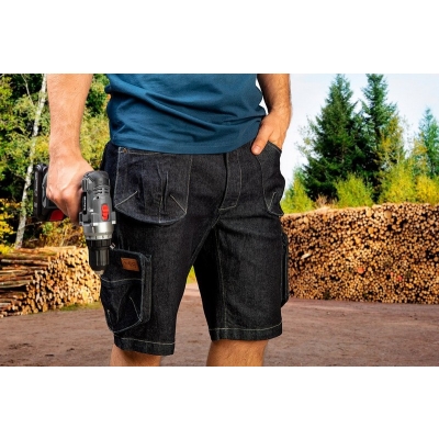 KRÓTKIE SPODENKI DENIM ROZMIAR XS