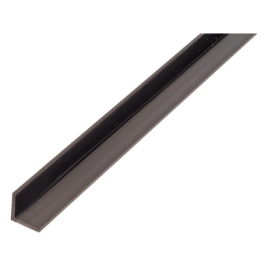 PROFIL KĄTOWY PVC CZARNY 1000X15X15X1