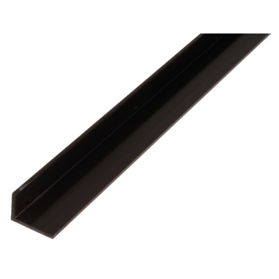 PROFIL KĄTOWY PVC CZARNY 2000X40X10X2,0