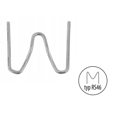 ZSZYWKI M 0.6MM RS46 DO NAROŻNIKÓW ZEWNĘTRZNYCH 100 SZT.