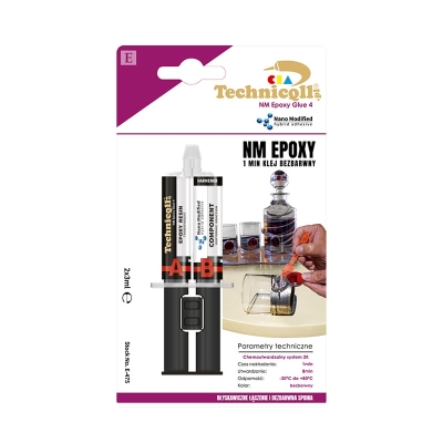 KLEJ EPOKSYDOWY 1 MINUTOWY BEZBARWNY 2*3ML