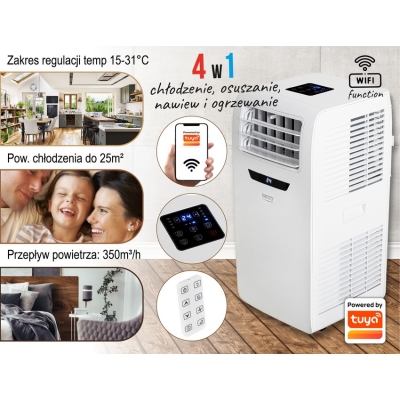 KLIMATYZATOR PRZENOŚNY CR 7853 Z WI FI