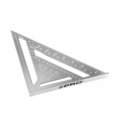 KĄTOWNIK ALUMINIOWY STOLARSKI Z PODSTAWĄ 300MM