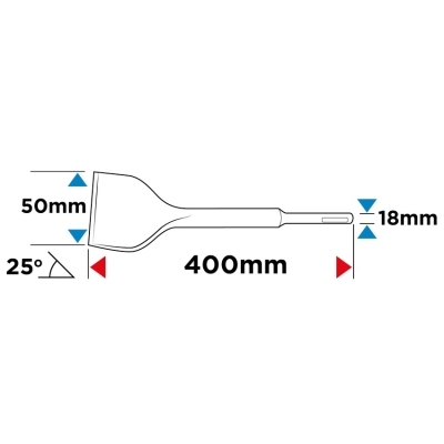 DŁUTO SDS MAX 50*400MM