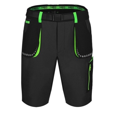 KRÓTKIE SPODENKI PREMIUM, 4 WAY STRETCH CZARNE ROZMIAR XS