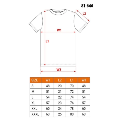 T-SHIRT BIAŁY ROZMIAR XL