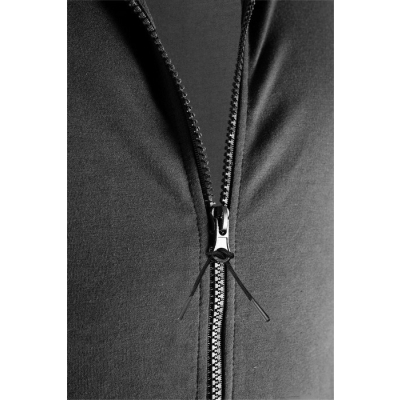 BLUZA ROZPINANA Z KAPTUREM COMFORT SZARA ROZMIAR L