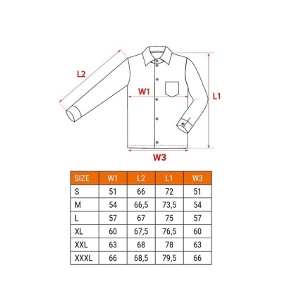 KOSZULA FLANELOWA GRANATOWA ROZMIAR XXXL