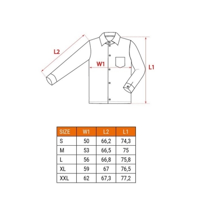 KOSZULA FLANELOWA KRATA CZERWONO-CZARNO-BIAŁA ROZMIAR XL