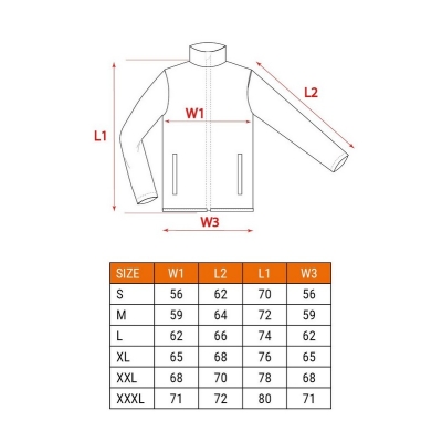 BLUZA ROBOCZA 2W1 ROZMIAR XL
