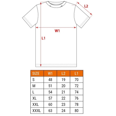 T-SHIRT CIENIOWANY DENIM, ROZMIAR S