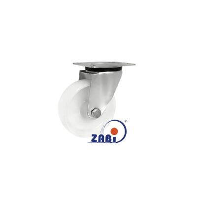 KOŁO POLIPROPYLENOWE 125MM OBUDOWA SKRĘTNA MAŁA 22MPP9