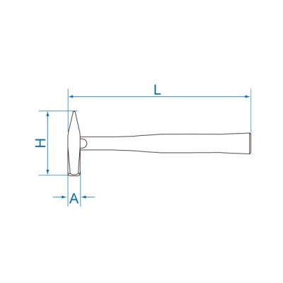 MŁOTEK TYP NIEMIECKI 395G, 300MM