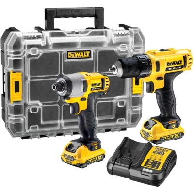ZESTAW XR 12V DCD710 + DCF815 2*2.0AH