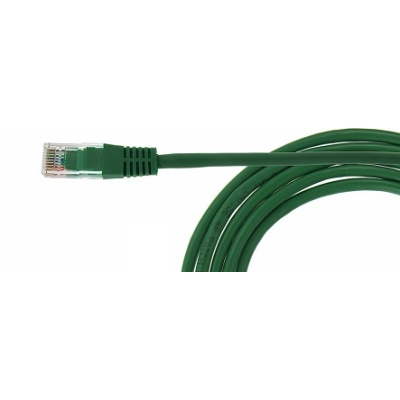 KABEL UTP 5E 1.5M ZIELONY PATCHCORD