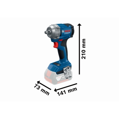 KLUCZ UDAROWY AKUMULATOROWY 1/2'' GDS 18V-350 0*AH