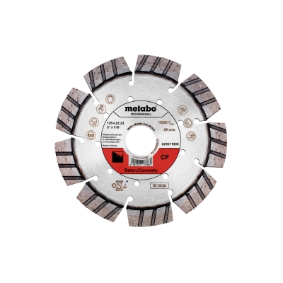 TARCZA DIAMENTOWA SEGMENTOWA DO BETONU 125*22.23MM