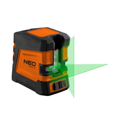 LASER KRZYŻOWY 20M ZIELONY UCHWYT+ETUI