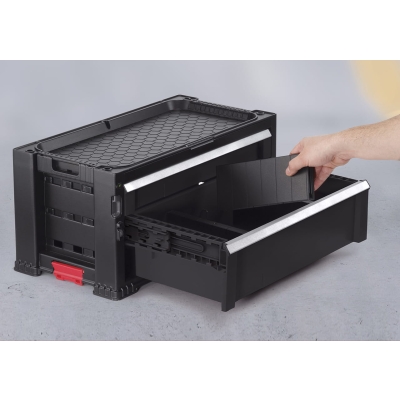 REGAŁ / WÓZEK NARZĘDZIOWY - 6 SZUFLAD KETER TOOL CHEST