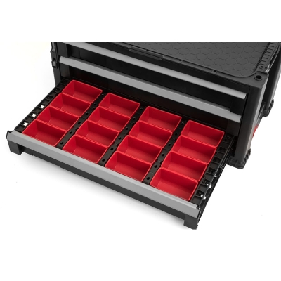 REGAŁ / WÓZEK NARZĘDZIOWY - 6 SZUFLAD KETER TOOL CHEST