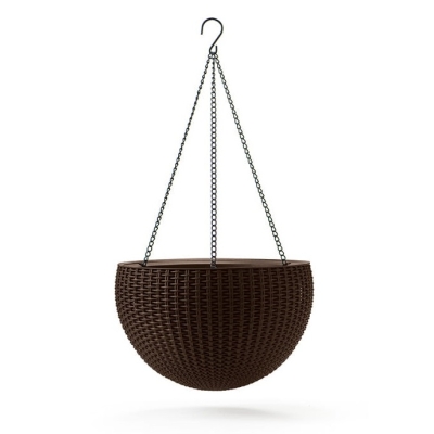 DONICZKA WISZĄCA KETER RATTAN 8.6L - BRĄZ