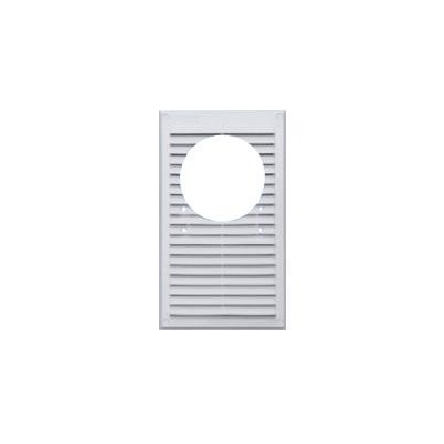 KRATKA DO POCHŁANIACZA 175*295MM FI120MM BIAŁA Z SIATKĄ