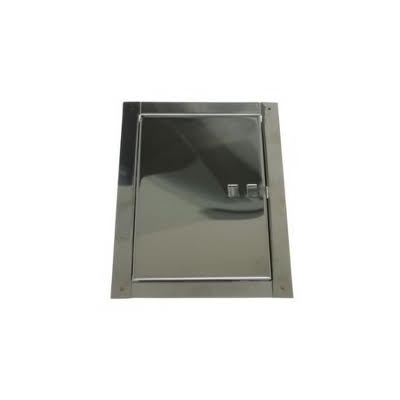 DRZWICZKI KOMINOWE NIERDZEWNE 140*210MM ŚREDNIE