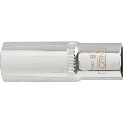 NASADKA DŁUGA 6-KĄTNA CHROMOWANA 1/2'' 13MM
